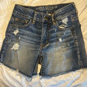 American Eagle Jean shorts size 0